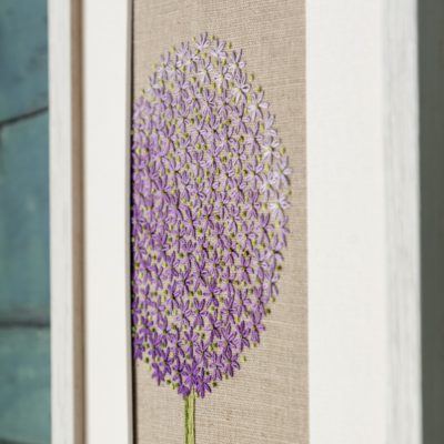 Allium Head Embroidery Kit Jo Butcher