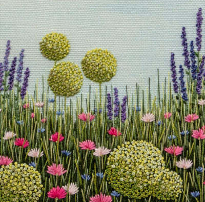 Allium Meadow Embroidery Kit Jo Butcher