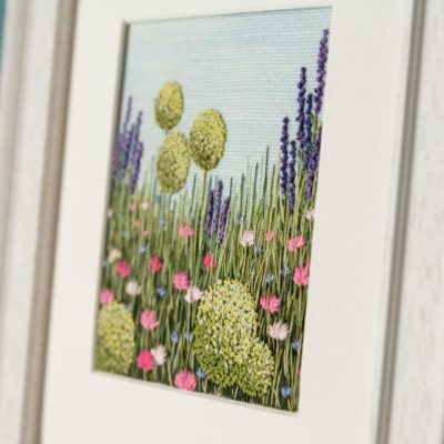 Allium Meadow Embroidery Kit-Jo Butcher