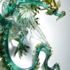 Medium Wall Leaf Dragon -close up