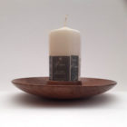 Walnut Candleholder