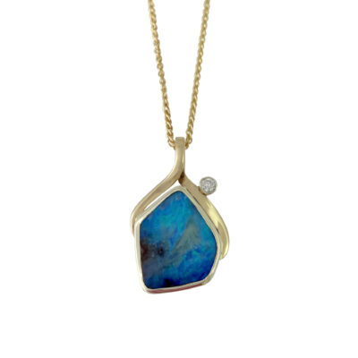 opal pendant