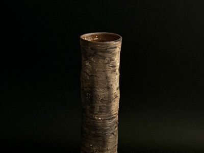 Tree Trunk Vessel By Sonya Wilkins Ceramics (Variegated Hawthorn Medium)