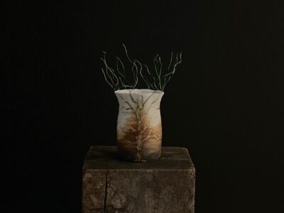 Mini Sapling Tree Vessel By Sonya Wilkins Ceramics