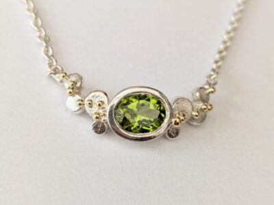 peridot pendant