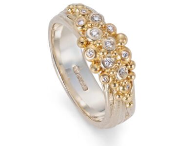 daimond cluster ring