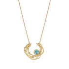 Tourmaline 18ct yellow gold pendant