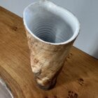 Hawthorn Tree Trunk Vessel By Sonya Wilkins Ceramics (internal shot)