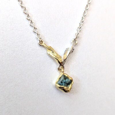 sapphire pendant