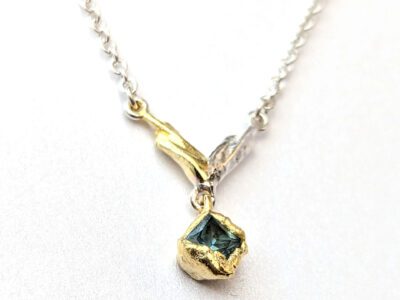 sapphire pendant