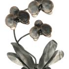 metal orchid